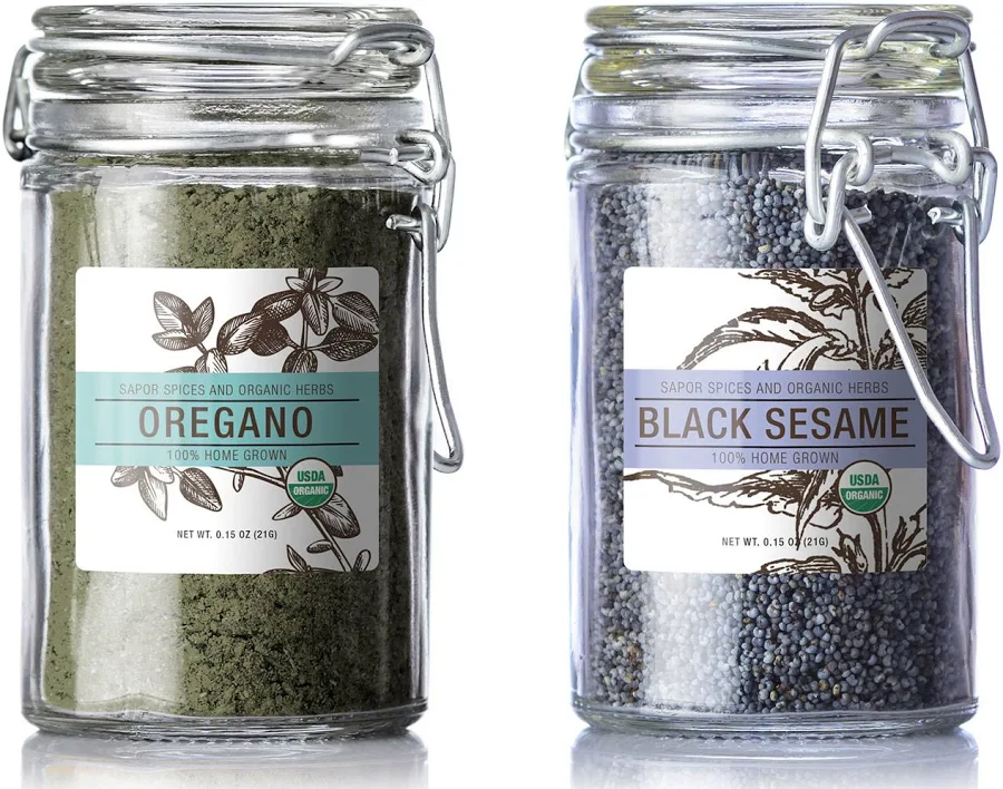 Avery? Custom Spice Glass Jar Labels