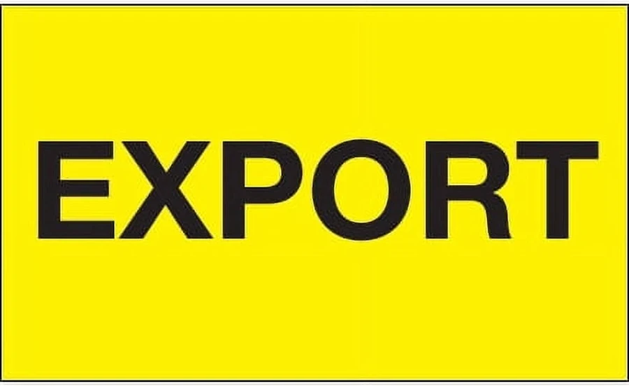 export 3 x 5 inch Labels