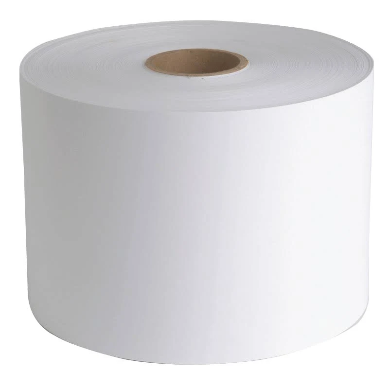Premium Matte White Vinyl Label Roll, 8.5" x 1000' (216mm x 304.8m)
