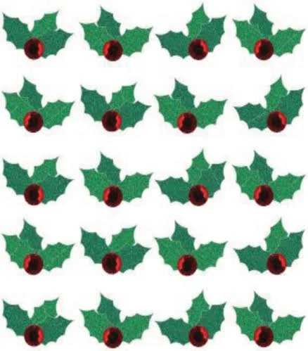 Jolee's Boutique Christmas Holly Repeat Stickers