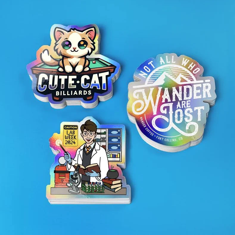 Custom Holographic Stickers