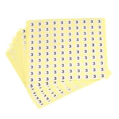 Unique Bargains Office Home Warehouse Self-Adhesive Stickers