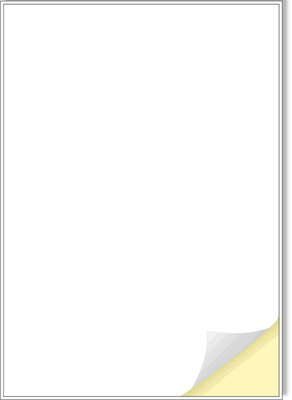 Creavvee Printable White Paper Labels