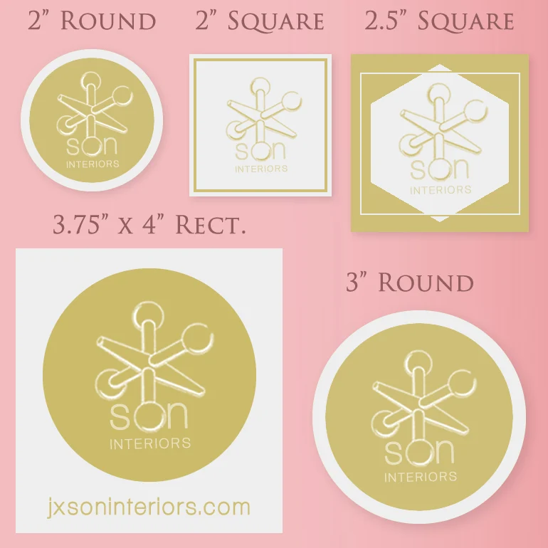 Custom Logo Labels