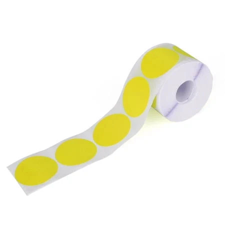 Muka 150 Pcs 4 inch Thermal Labels Color Coding Dot Label Color Thermal Label Inventory