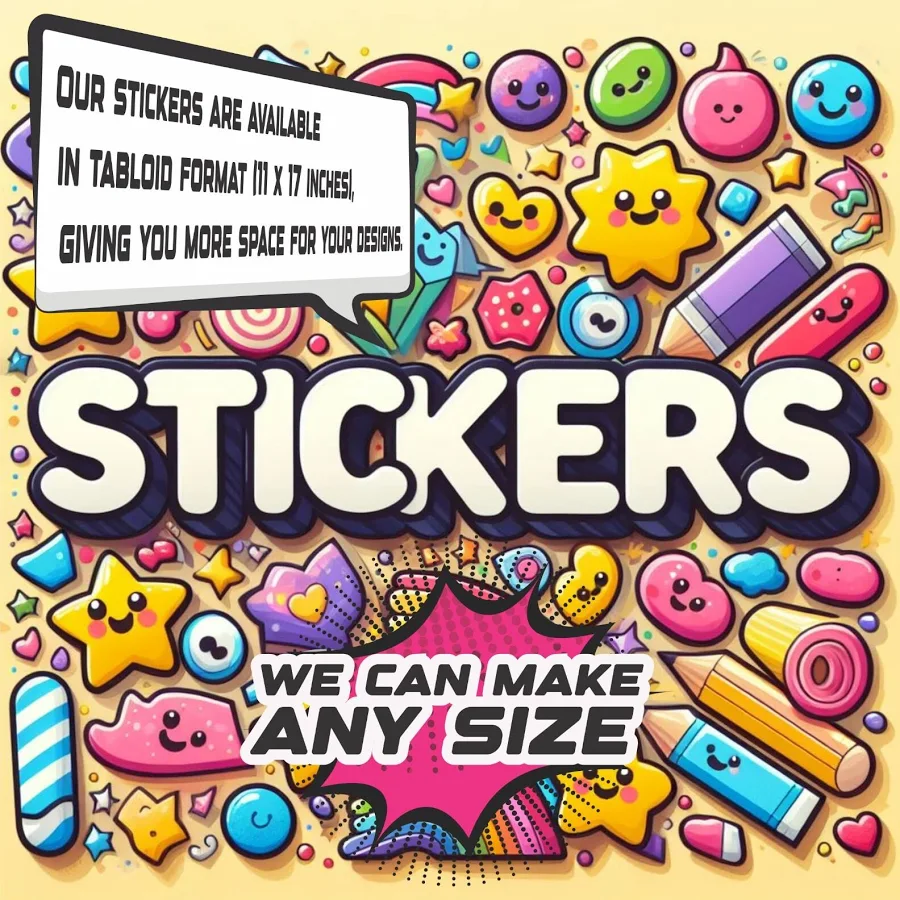 Personalizados Anime & Manga Names Vinyl Decal Stickers Self-Adhesive Pack | Fantasy & Mythology | Plastic | Decorative | Self-Adhesive