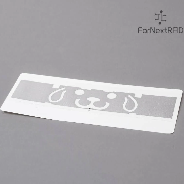 Tamper-Evident Windshield RFID Label UHF 98×40mm | U8 | Self-destructs upon removal