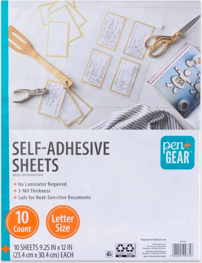 Pen+gear Self-Adhesive Sheets