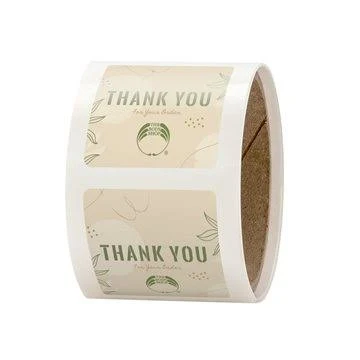 Sample - Custom 3" x 3" Rounded Corner Roll Labels