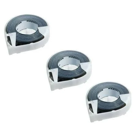 Reizen Black Vinyl Label Tape