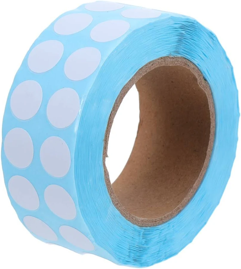 Self-adhesive Marker Labels Blank Paper Stickers Writable Easy Peel