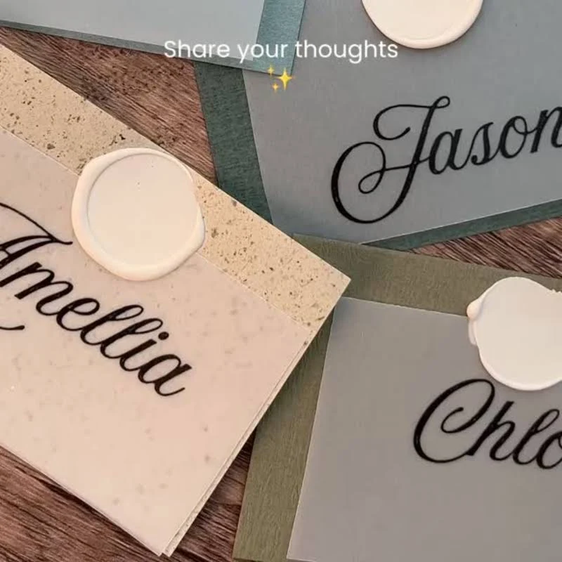 Self Adhesive Wax Seal Stickers