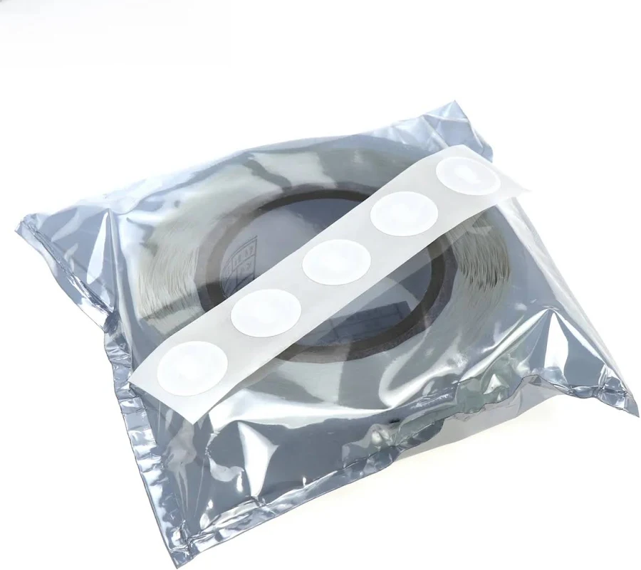 50/100pcs Ntag215 Self-adhesive NFC Lable Tag Sticker 13.56MHz ISO14443A White Universal 215 RFID
