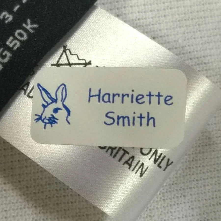 Just Stick Clothing Labels 30