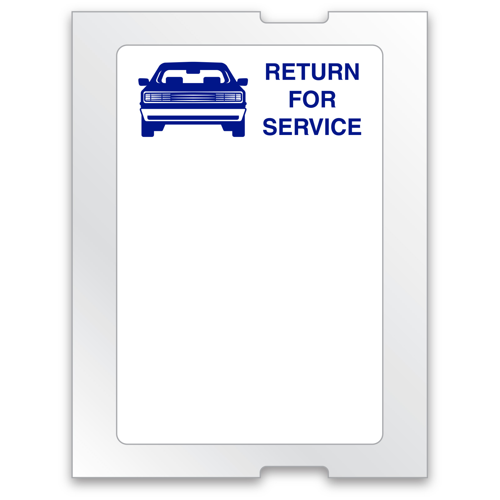 Light Adhesive Labels - Blue Car - For 5 in 1, ROLL of 500