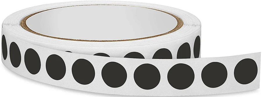 ULINE Blank Inventory Circle Labels
