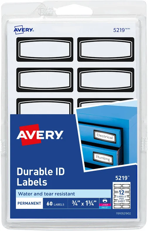 Avery Durable ID Labels