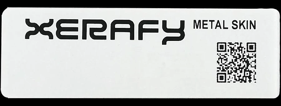 Xerafy Metal Skin Platinum RFID Label | NXP UCODE 9