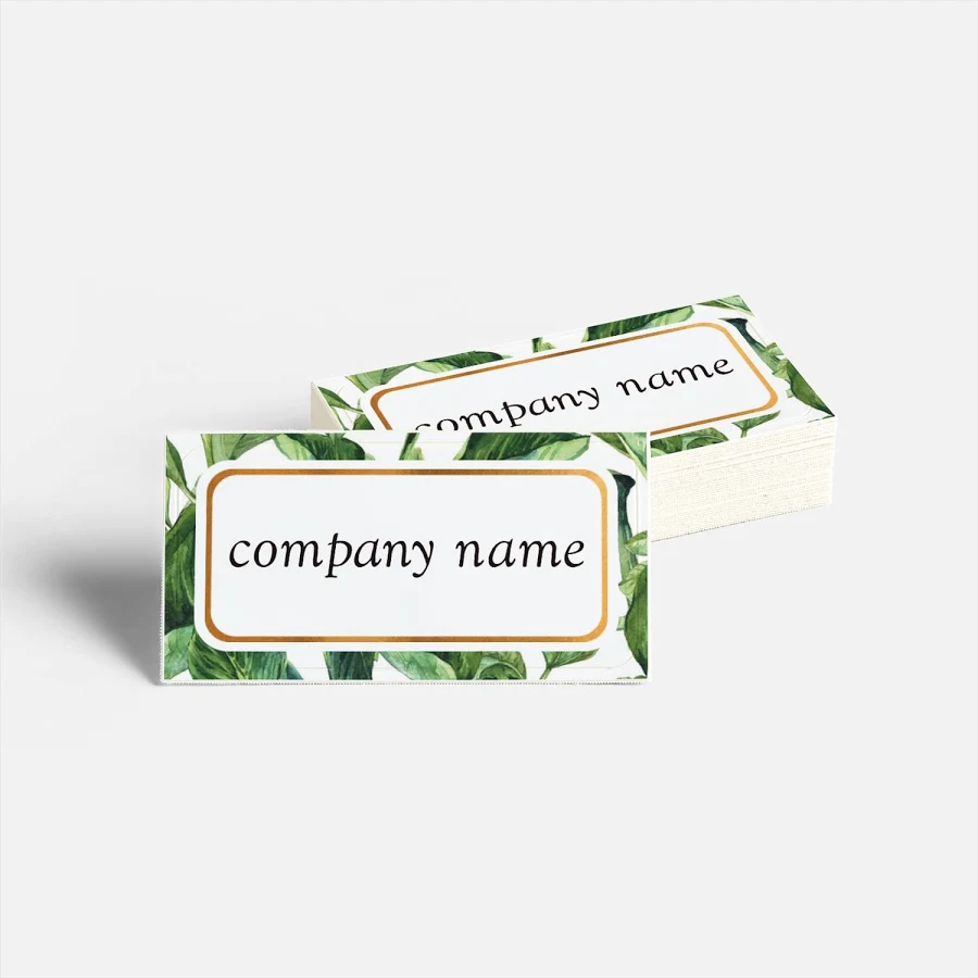 Custom Rectangle Stickers | 10 qty | 1"x2" | VistaPrint | Design: White, Health & Wellness, Styles & Themes, Industry, Retro & Vintage