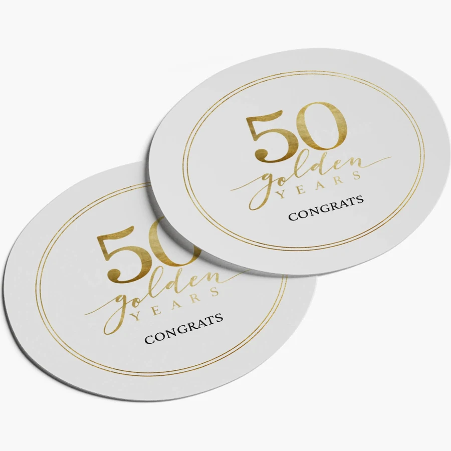 Custom Party Stickers | 10 qty | 2" x 2" | VistaPrint
