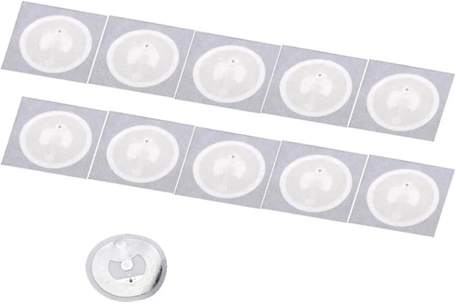 50pcs NFC Tag NFC215 Label 215 Stickers NTAG215 504 Bytes Tags Badges Lable Sticker 13.56mHz For