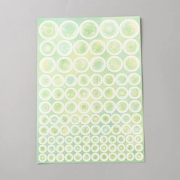PVC Self Adhesive Bubble Stickers
