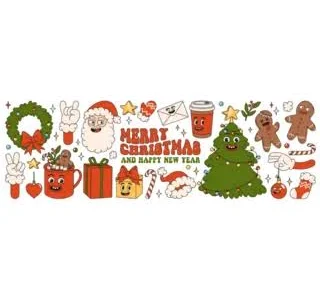 Merry Christmas Sticker Sheet