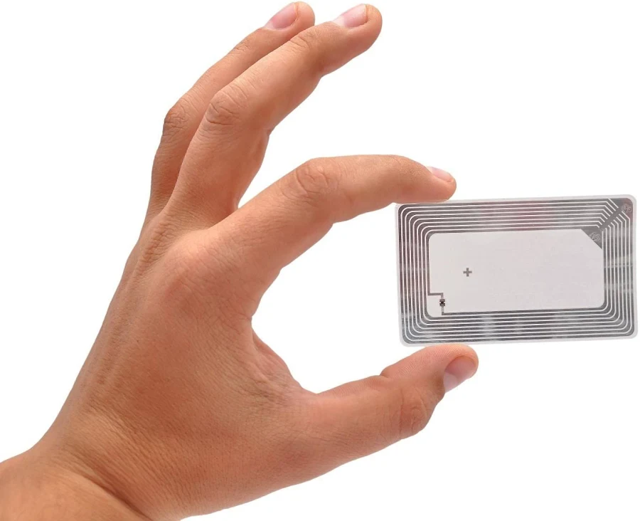 MIFARE Ultralight EV1 13.56Mhz RFID NFC Square Label/Sticker Rectangle - 86mm x 54mm