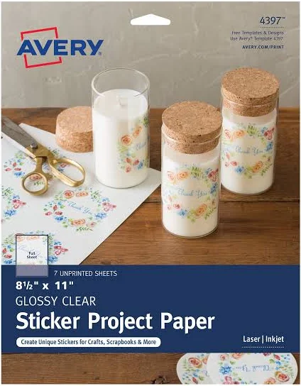 Avery Sticker Paper