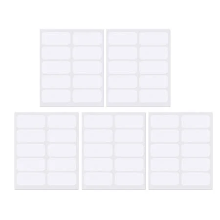 Lanema Writes On Clothing Labels Secure Adhesive No-Iron Clothing Labels, Laundry Safe, Size: Medium