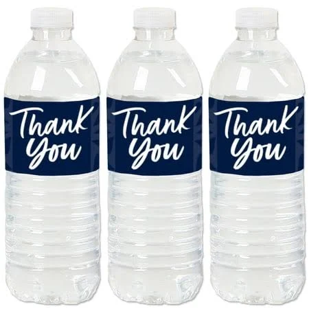 Big Dot Of Happiness Elegantly Simple Guest Party Favors Water Bottle Sticker Labels