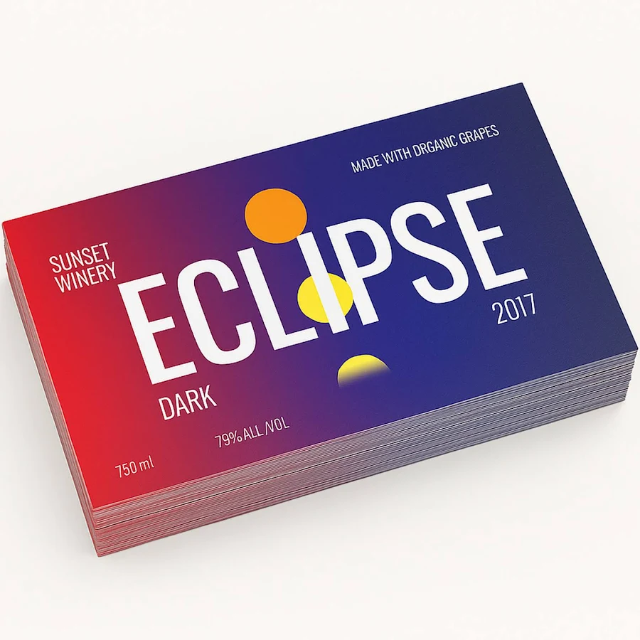 Sticker Labels - Custom Printing