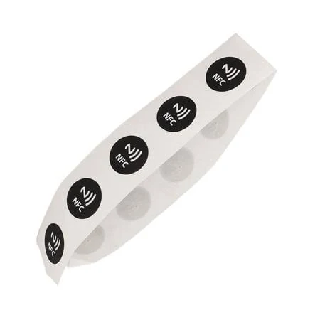 30pcs NFC Tags PVC Waterproof 504 Bytes Programmable NFC Stickers