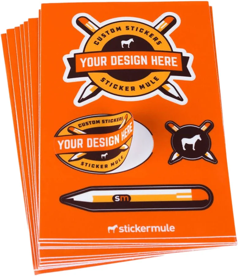 Custom Sticker Sheets - Quantity 50