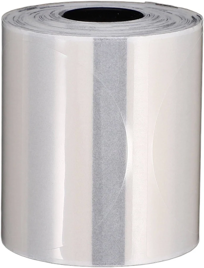 Lolippyy Clear Self Adhesive Thermal Labels Roll for Price Tag Name Label Shipping Use