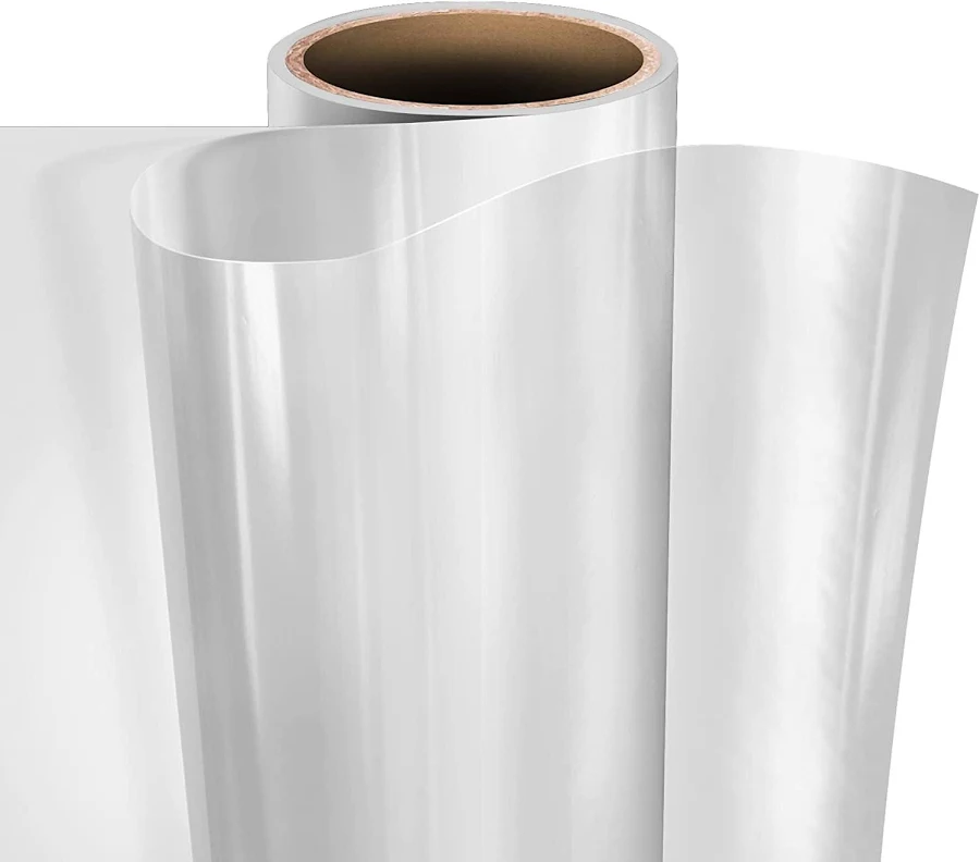 Vvivid Clear Self-adhesive Lamination Vinyl Roll For Die-cutters And