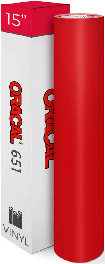15" Oracal 651 Vinyl Outdoor