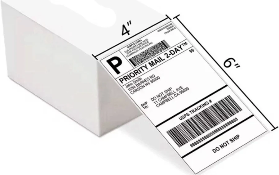 Core Innovations Direct Thermal Shipping Labels cl500by