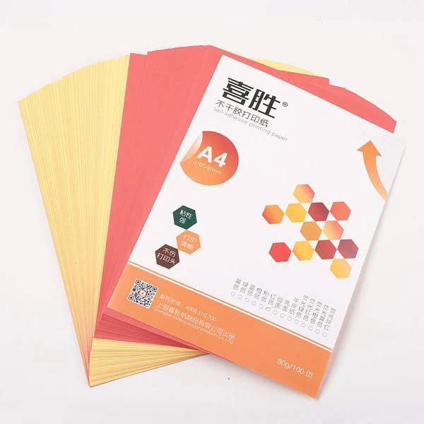 Waterproof A4 Adhesive Sticker Sheets Self-Adhesive Labels Sticker