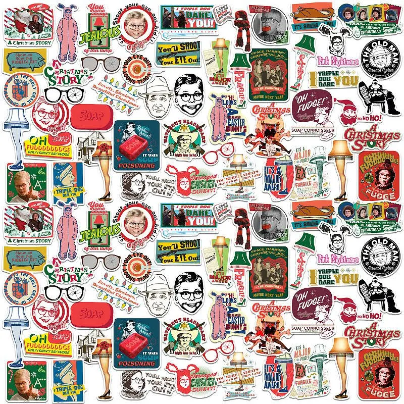 A Christmas Story Deluxe Stickers