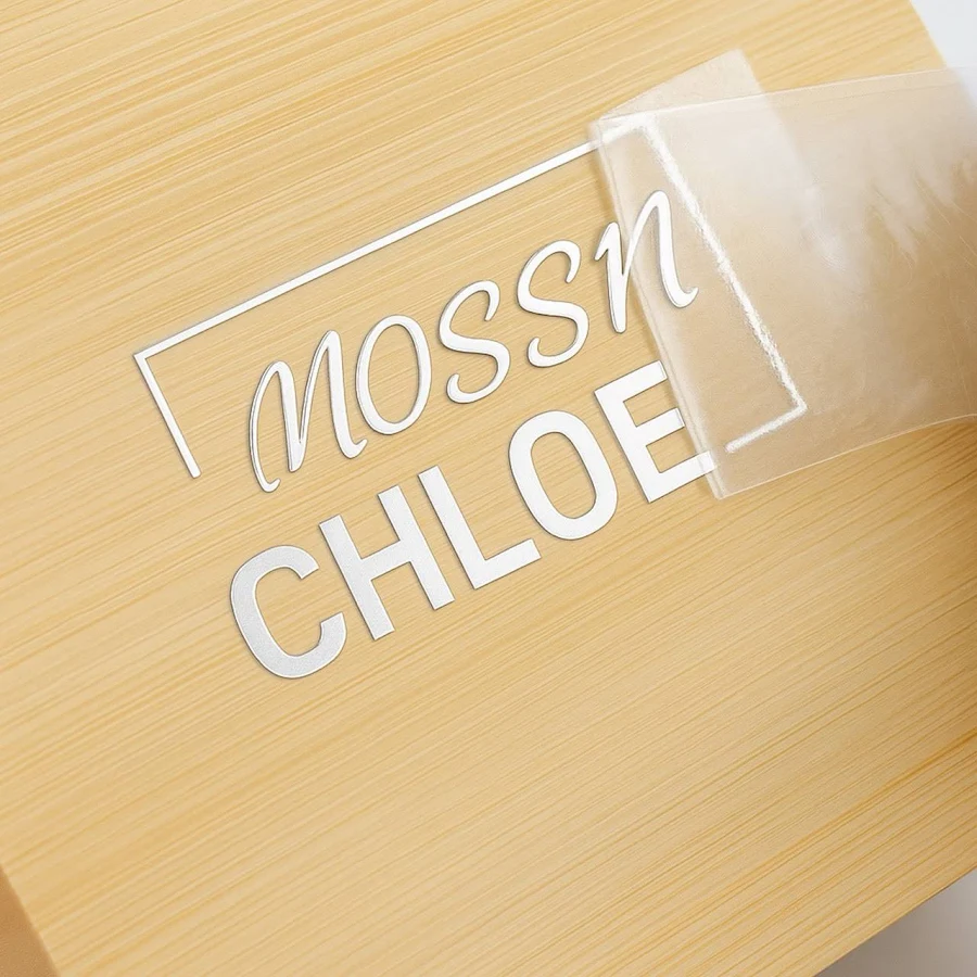 Custom Metal Logo Stickers