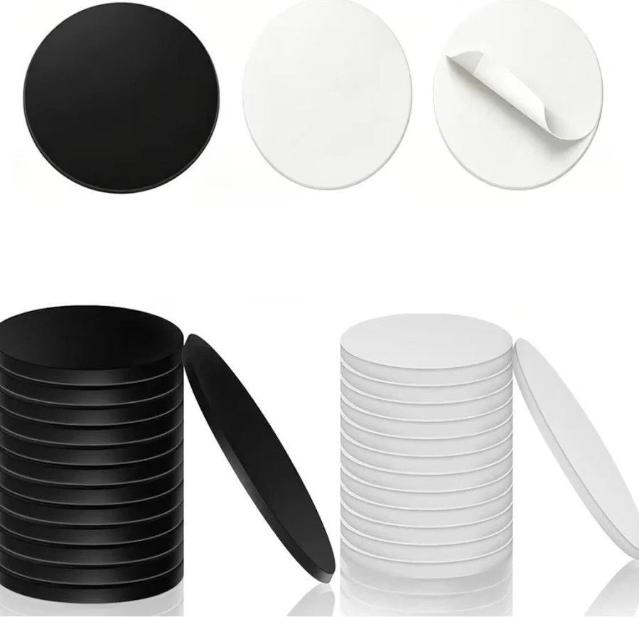 Alstyle NFC Stickers NTAG215 NFC215 504 Bytes Memory Round NFC Cards Blank NFC Coins Wit - New Toys & Collectibles
