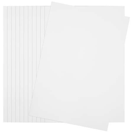 Upkoch 20 Sheets Pocket Sticker Printer Self Adhesive Rectangular A4 Size for Craft Enthusiasts
