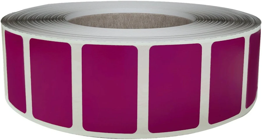 Royal Green Labels Removable Sticker Rolls