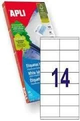 Apli 1277 Adhesive Labels