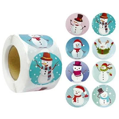 Wrapables Christmas Stickers Label Roll