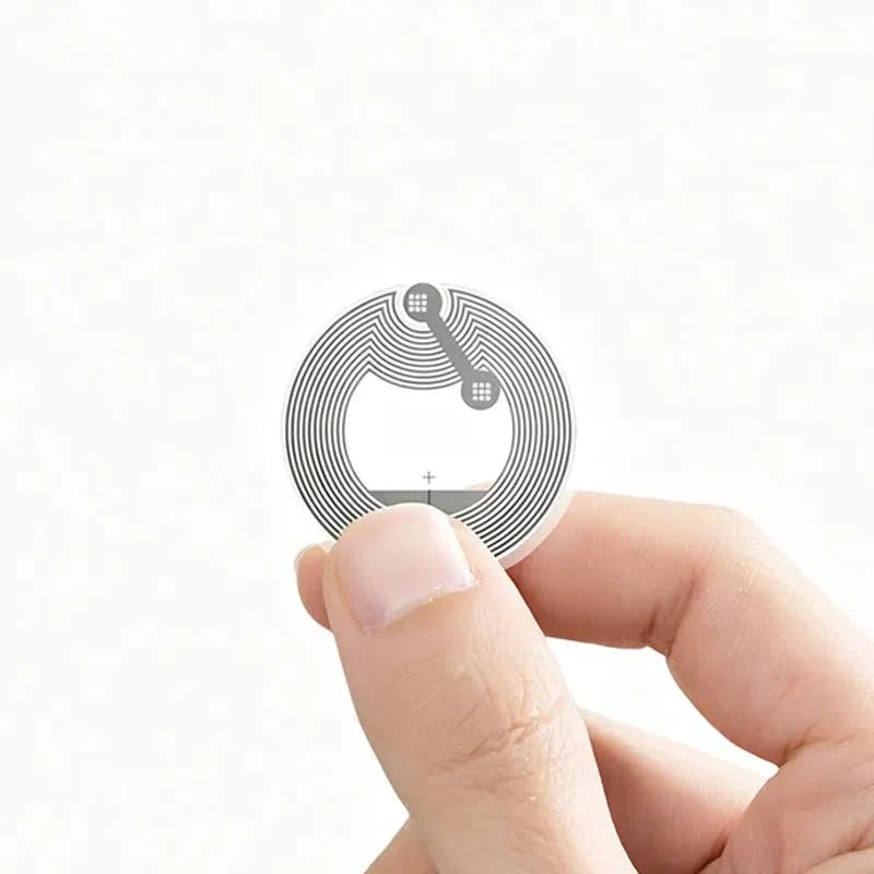 50pcsWet inlay sticker NFC electronic tag Ntag 213 chip chip NFC sticker personalized music wall