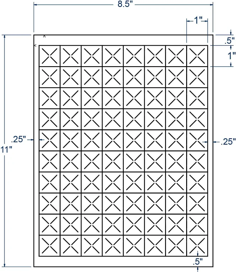 Compulabel Price Marking Label 1" x 1"