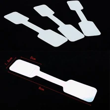 300pcs Adhesive Label Stickers Jewelry Price Blank Label