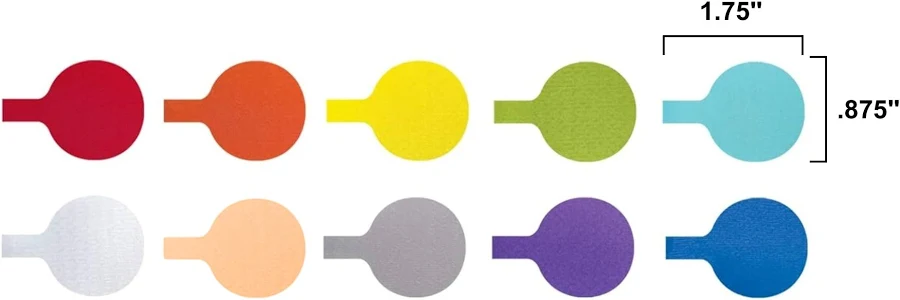 Circle Cable Label 10/pk Grizzly Supply